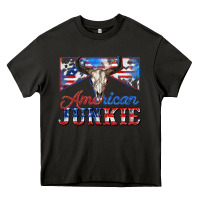 Asphalt American junkie Heavy Core Tee - Zillion Design Studio
