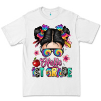 White hello first grade Premium Tee - texasbilliewilder