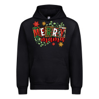 Black merry mama Urban Hoodie - CowGirlArtShop