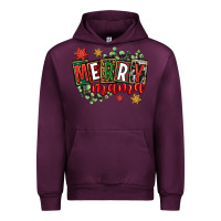 Mauve Wine merry mama Urban Hoodie - CowGirlArtShop