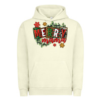 Pigment Pistachio merry mama Urban Hoodie - CowGirlArtShop