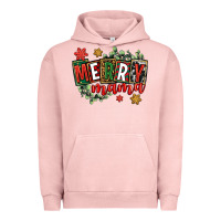 Pigment Salmon merry mama Urban Hoodie - CowGirlArtShop