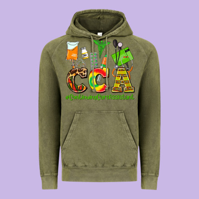 Cca  Countinuing Care Assistant Juneteenth Vintage Hoodie Designed By Adodesignshop