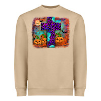 Mushroom halloween cross Heavyweight Sweatshirt - JahusDesignShop