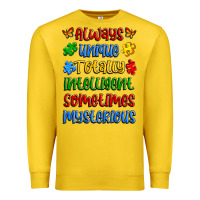 Lemon always unique totally intelligent sometimes myster Premium Sweatshirt - Artiststas