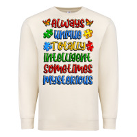 Sandshell always unique totally intelligent sometimes myster Premium Sweatshirt - Artiststas