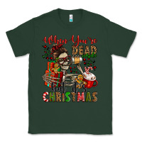 Sports Green when you're dead inside but it's christmas Classic Tee - Jasminsmagicworld