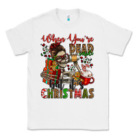 White when you're dead inside but it's christmas Classic Tee - Jasminsmagicworld