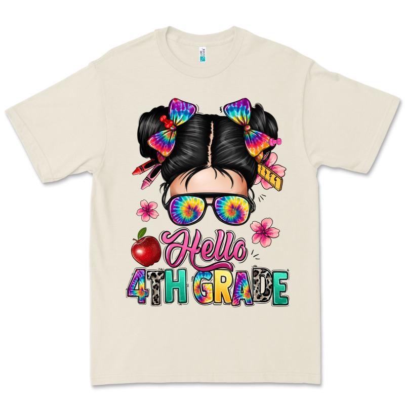 Hello Fourth Grade Premium Tee by texasbilliewilder | Teevron