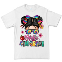 White hello fourth grade Premium Tee - texasbilliewilder