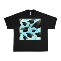 Black graduation cap seamless pattern Urban Heavy Tee - BundleAndBundleShop