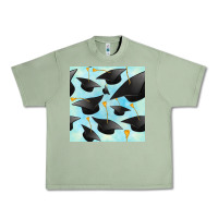 Oil Green graduation cap seamless pattern Urban Heavy Tee - BundleAndBundleShop