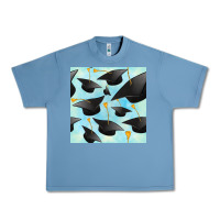 Pebble Blue graduation cap seamless pattern Urban Heavy Tee - BundleAndBundleShop