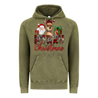 Vintage Olive merry christmas chihuahua Vintage Hoodie - JahusDesignShop