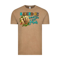 Vintage Coffee raised on sweet tea and jesus Vintage Tee - AdoDesignShop
