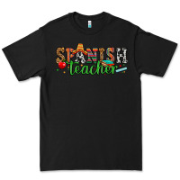 Black spanish teacher Premium Tee - Zillion Design Studio