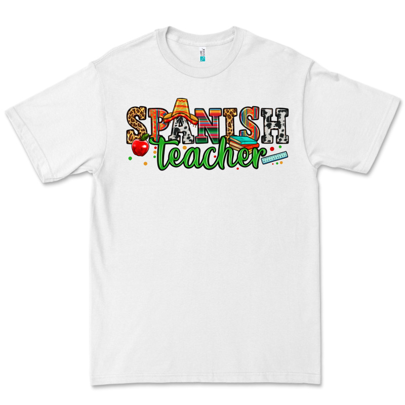Spanish Teacher Premium Tee by Zillion Design Studio | Teevron
