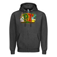 Charcoal Heather pt physical therapist juneteenth Zipper Hoodie - NancyCooperArtShop