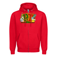 Red pt physical therapist juneteenth Zipper Hoodie - NancyCooperArtShop
