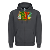 Smoke pt physical therapist juneteenth Zipper Hoodie - NancyCooperArtShop