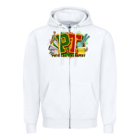 White pt physical therapist juneteenth Zipper Hoodie - NancyCooperArtShop