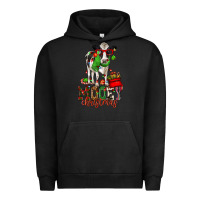 Pigment Black mooey christmas holstein cow Urban Hoodie - CowGirlArtShop