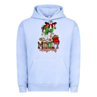 Pigment Grape Ice mooey christmas holstein cow Urban Hoodie - CowGirlArtShop