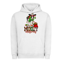 Pigment Lunar Rock mooey christmas holstein cow Urban Hoodie - CowGirlArtShop