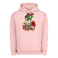 Mooey Christmas Holstein Cow Urban Hoodie | Teevron