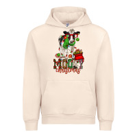 Sandshell mooey christmas holstein cow Urban Hoodie - CowGirlArtShop