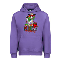 Tulip mooey christmas holstein cow Urban Hoodie - CowGirlArtShop