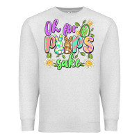 Oatmeal Heather oh for peeps sake Premium Sweatshirt - Artiststas