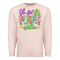 Pale Pink oh for peeps sake Premium Sweatshirt - Artiststas
