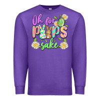 Purple oh for peeps sake Premium Sweatshirt - Artiststas