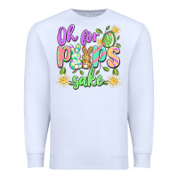 White oh for peeps sake Premium Sweatshirt - Artiststas