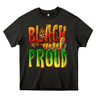 Asphalt black and proud Heavy Core Tee - texasbilliewilder