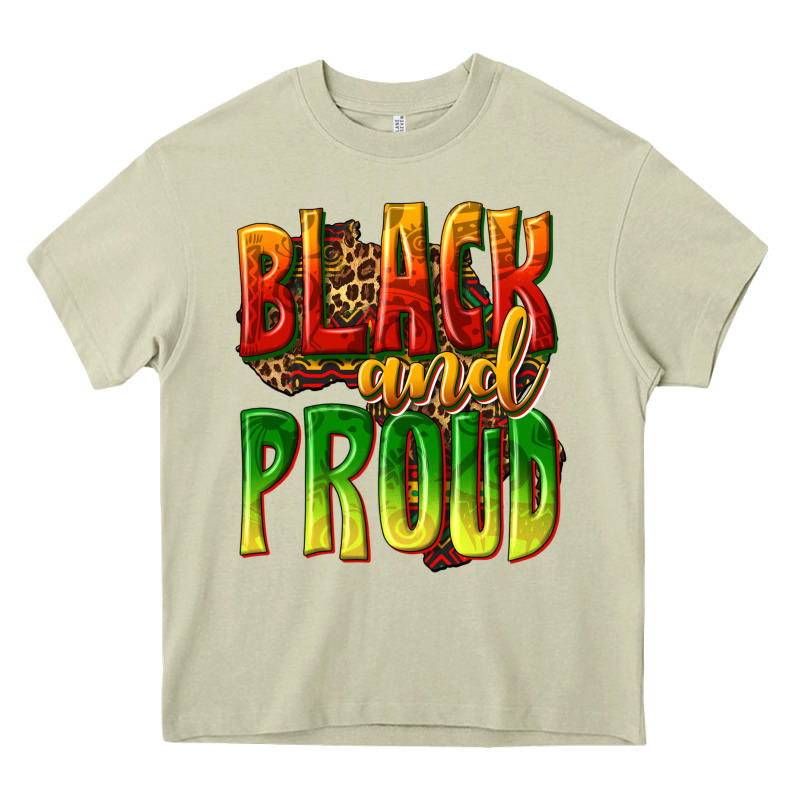 Black And Proud Heavy Core Tee by texasbilliewilder | Teevron
