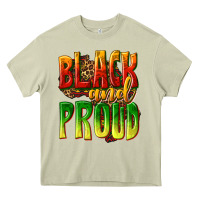 Mossy black and proud Heavy Core Tee - texasbilliewilder