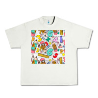 Pistachio back to school seamless pattern Urban Heavy Tee - BundleAndBundleShop