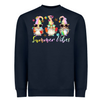 Navy summer vibes gnomes Heavyweight Sweatshirt - Artiststas