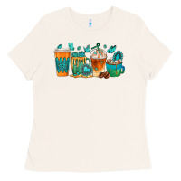 Bone gemstone coffee cups Ladies Tee - texasbilliewilder
