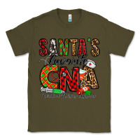Army Green santa’s favorite cna Classic Tee - Jasminsmagicworld