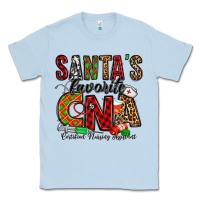 Dusty Blue santa’s favorite cna Classic Tee - Jasminsmagicworld