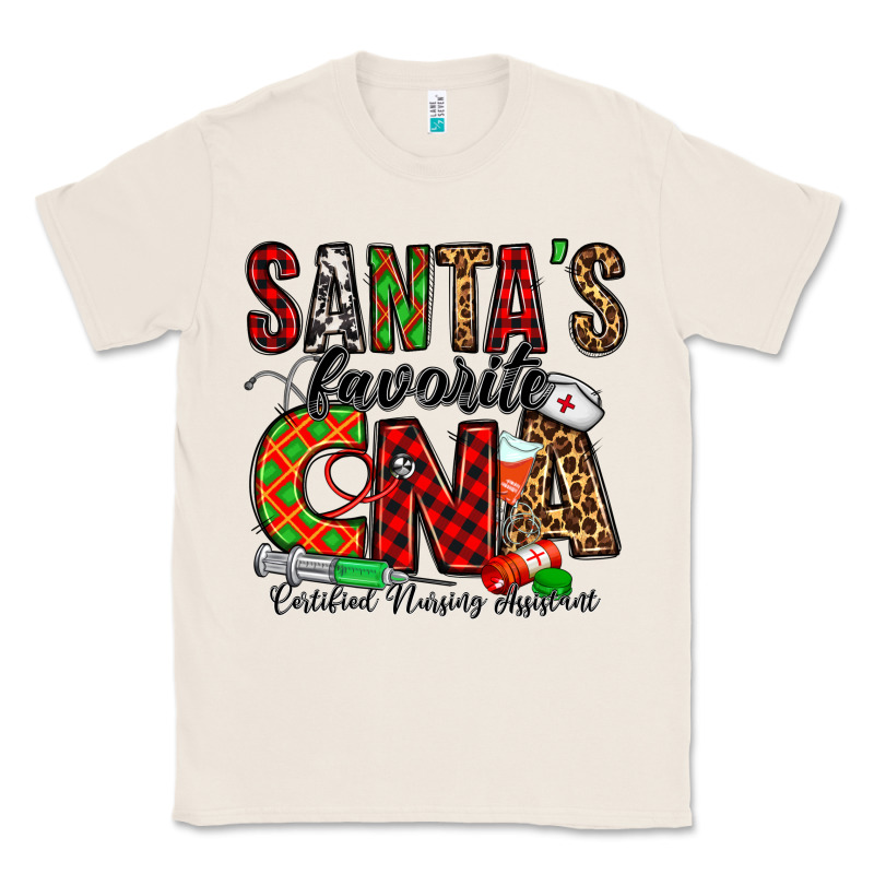 Santa’s Favorite Cna Classic Tee by Jasminsmagicworld | Teevron