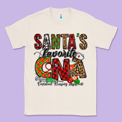 Santa’s Favorite Cna Classic Tee Designed By Jasminsmagicworld