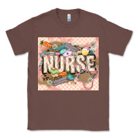 Chestnut Easter Nurse Classic Tee - LillyAllenDesigns