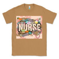 Toasted Coconut Easter Nurse Classic Tee - LillyAllenDesigns