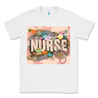 White Easter Nurse Classic Tee - LillyAllenDesigns