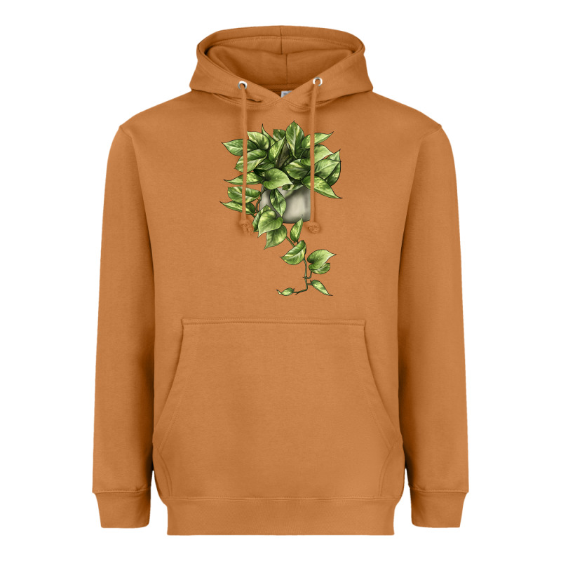 Golden Pothos Heavyweight Hoodie by LillyAllenDesigns | Teevron