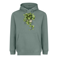 Sage Golden Pothos Heavyweight Hoodie - LillyAllenDesigns